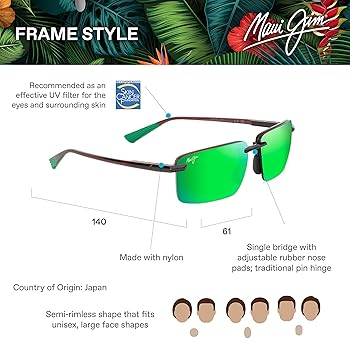 Amazon.co.jp: [Maui Jim] マウイジム 偏光サングラス ミラー